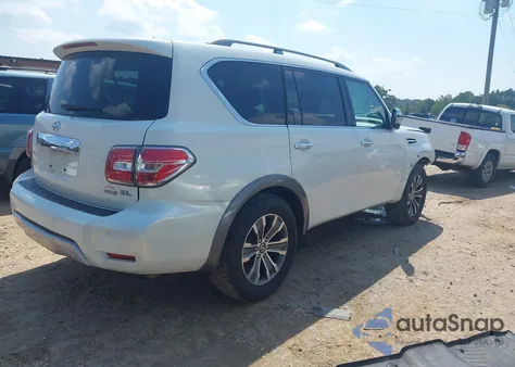 2018 Nissan Armada Sl from USA, damaged, VIN JN8AY2ND0J9053609